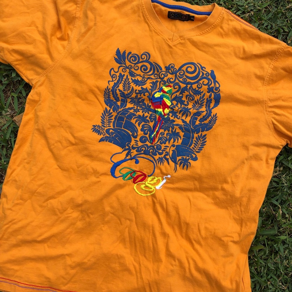 Men’s Coogi Embroidered T-shirt Sz XXL